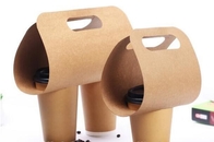 coffee paper cup carriers,Paper cup carrier for coffee shop cups take away packing paper board carriers, wine carrier,